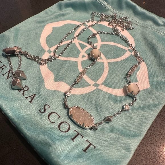 Kendra Scott Jewelry - Kendra Scott Custom Adjustable Maddie Necklace Silver